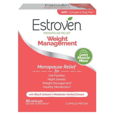 I Health Inc  09296104022 Dietary Supplement for Menopause Estroven Black Cohosh Root Extract 40 mg Strength Capsule 30 per Box