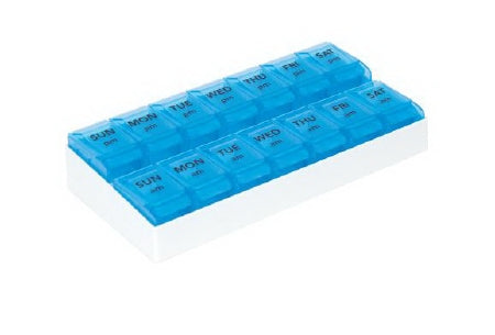 Apex-Carex  70093 Pill Organizer Push-to-Open 7 Day 2 Dose