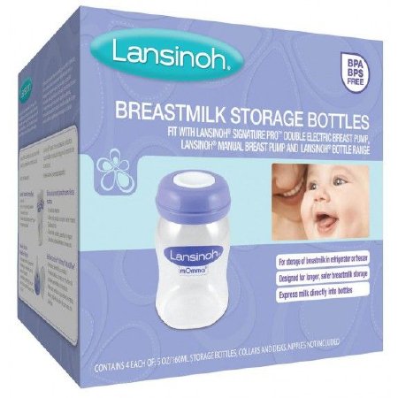 Emerson Healthcare 20415 Breast Milk Storage Bottle Lansinoh 5 oz.