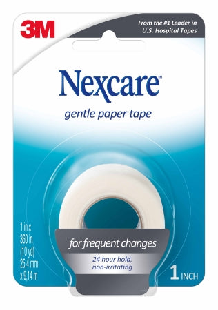 3M  781-1PK Medical Tape Nexcare Gentle White 1 Inch X 10 Yard Paper NonSterile