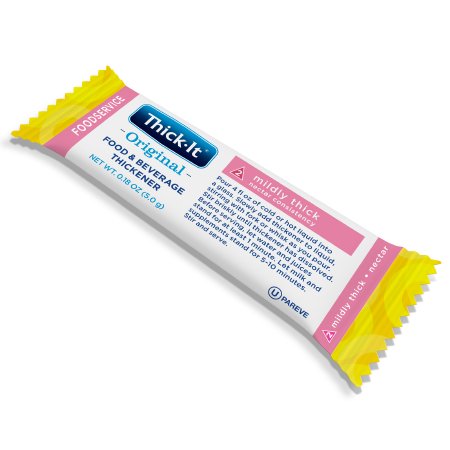 Kent Precision Foods J572-LE800 Food and Beverage Thickener Thick-It Original 5 Gram Individual Packet Unflavored Powder IDDSI Level 2 Mildly Thick