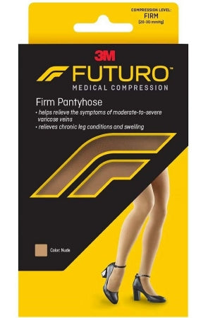 3M 71031EN Compression Pantyhose 3M Futuro Waist High Plus Size Nude Closed Toe