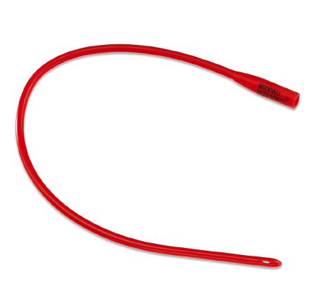 Cardinal  8887660284- Urethral Catheter Dover Robinson Tip Red Rubber 28 Fr. 16 Inch