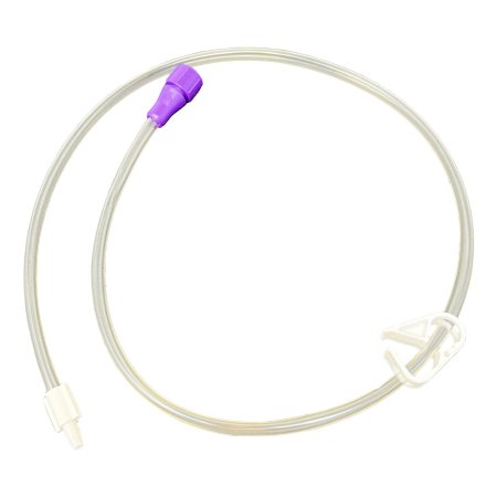 Vesco Medical VED-1003 Bolus Enteral Feeding Extension Tube Set ENFit LoProfile 24 Inch, Straight