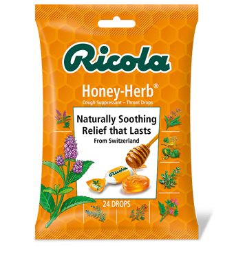 DOT Foods - Kraft Foods Inc  03660231195 Cold and Cough Relief Ricola 2 mg Strength Lozenge 19 per Bag