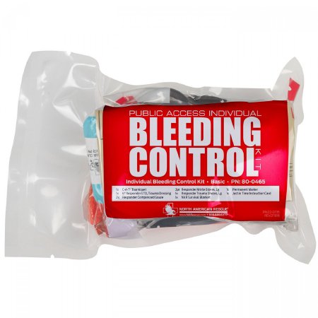 North American Rescue  80-0465 Bleeding Control Kit Public Access Basic