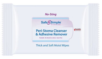 Safe N Simple  SNS00575 Adhesive Remover Safe n Simple Wipe 1 per Pack