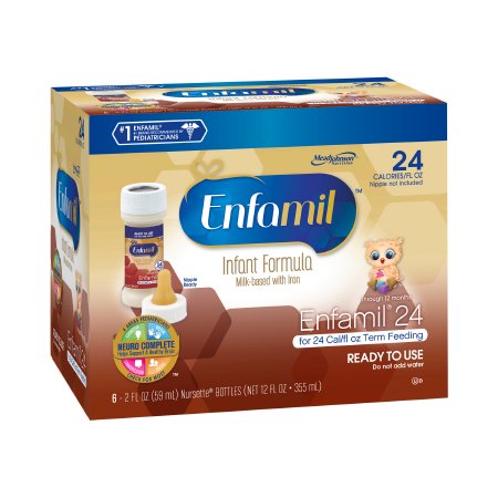 Mead Johnson 166802 Infant Formula Enfamil 24 2 oz. Bottle Liquid Iron