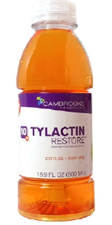 Cambrooke Therapeutics 57502 Oral Supplement Tylactin RESTORE Citrus Flavor Liquid 16.9 oz. Bottle