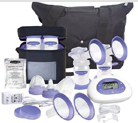 Emerson Healthcare 53150 Double Electric Breast Pump Kit Lansinoh Smartpump