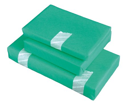 Propper Manufacturing  31203620 Steri-Wrap II Sterilization Wrap Green 36 X 36 Inch Single Layer Cellulose Steam / EO Gas / Gamma Irradiation