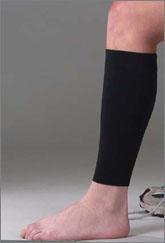 Brownmed 51056 Compression Sleeve IMAK Shin Sleeve Large Black Calf / Shin