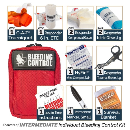 North American Rescue  80-0453 Bleeding Control Kit Public Access Intermediate