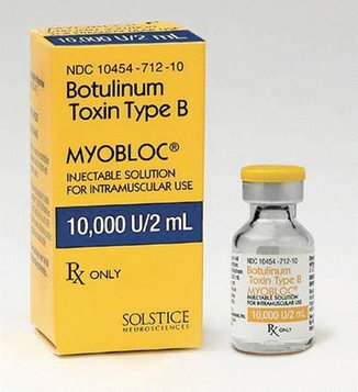 Solstice Neurosciences  10454-712-10 Rimabotulinumtoxinb Injection 2 mL