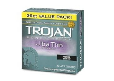 Total Access Group  TJU92661 Condom Trojan Lubricated One Size Fits Most 36 per Box