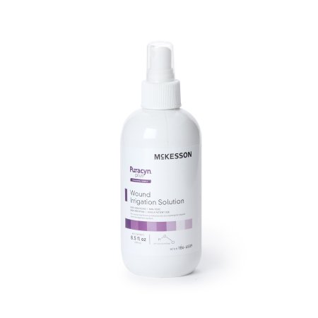 McKesson Brand 186-6509 Wound Cleanser McKesson Puracyn Plus Professional 8.5 oz. Pump Bottle NonSterile Antimicrobial