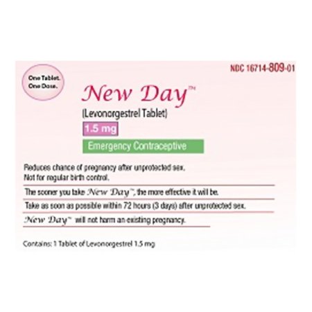 NorthStar Rx  16714080901 Birth Control Pill New Day 1.5 mg Strength