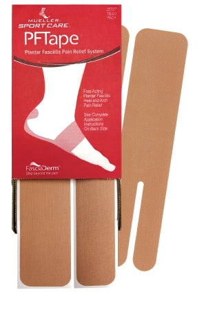 Mueller Sports Medicine  25337 Plantar Fasciitis Tape Mueller PFTape Tan Rayon / Adhesive NonSterile