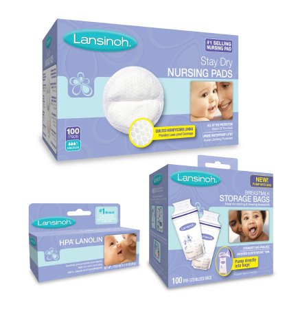 Emerson Healthcare 80010 Breast Feeding Accessory Kit Lansinoh