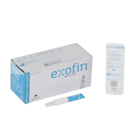 Chemence Medical  EX71010 Skin Adhesive Exofin 0.5 mL High Viscosity Precision Applicator Tip 2-Octyl Cyanoacrylate