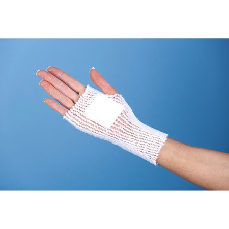 Medi-Tech International  MT3X36 Elastic Net Retainer Dressing MT Spandage Pre-Cuts Tubular / Pre-Cut Elastic 36 Inch Length Size 3 White Medium Hand / Arm / Leg / Foot NonSterile