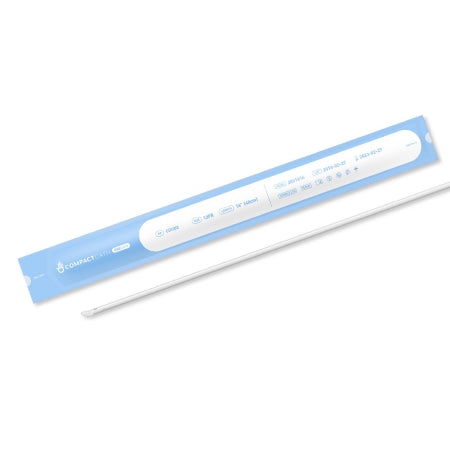 CompactCath  202-1610 Urethral Catheter CompactCath OneCath Coude Tip Uncoated PVC 10 Fr. 16 Inch