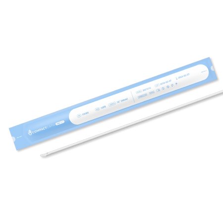 CompactCath  202-1612 Urethral Catheter CompactCath OneCath Coude Tip Uncoated PVC 12 Fr. 16 Inch