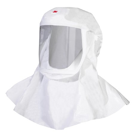 3M S-433L-5 3M Versaflo Air Purifying Respirator Hood Integrated Head Suspension Pull On Closure Medium / Large White