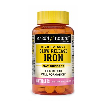 Mason Vitamins  31184515265 Mineral Supplement Iron 50 mg Strength Tablet 60 per Bottle