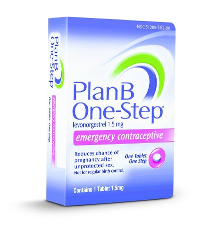 Foundation Consumer Healthcare LLC  69536016288 Birth Control Pill Plan B Onestep 1.5 mg Strength 1 per Box