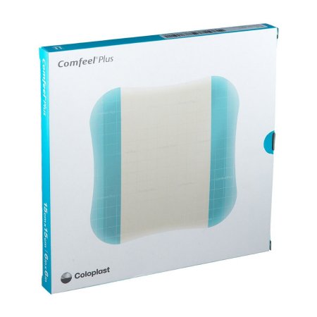 Coloplast  33110 Hydrocolloid Dressing Comfeel Plus 4 X 4 Inch Square