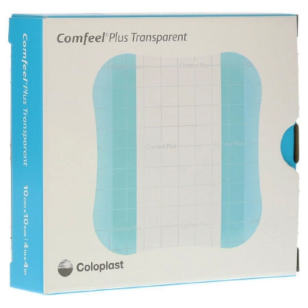 Coloplast  33533 Thin Hydrocolloid Dressing Comfeel Plus Transparent Thin 4 X 4 Inch Square