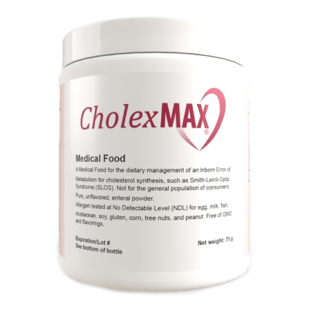 Solace Nutrition 5003 Oral Supplement CholexMAX Unflavored Powder 75 Gram Jar