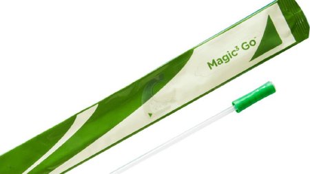 Bard  50812G Urethral Catheter Magic3 Coude Tip Hydrophilic Coated Silicone 12 Fr. 16 Inch