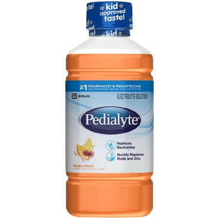 Abbott Nutrition 64307 Oral Electrolyte Solution Pedialyte AdvancedCare Tropical Fruit Flavor 33.8 oz. Electrolyte