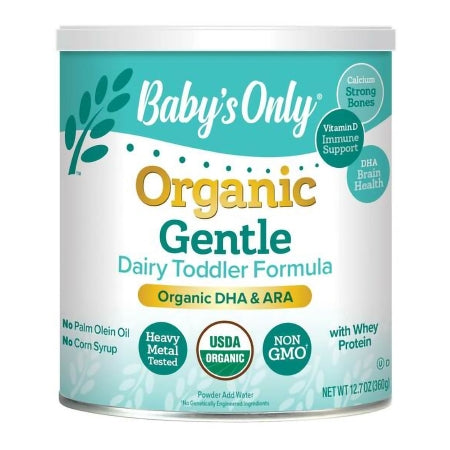 Natures One Inc 22928-1 Toddler Formula Baby's Only Organic Gentle 12.7 oz. Can Powder Organic