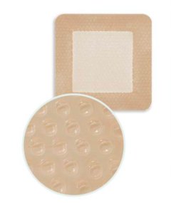 Focus Health Group  30044-AG Silver Foam Dressing Zenifoam AG Gentle Border 4 X 4 Inch Square Sterile