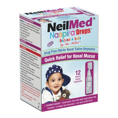 Neilmed Products  70592811012 Saline Nasal Spray NeilMed Naspira Drops 1 mL