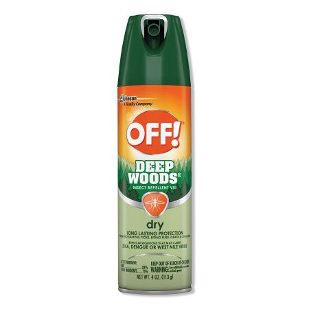 Lagasse  SJN315652 Insect Repellent Off! Deep Woods Dry Topical Liquid 4 oz. Aerosol Can