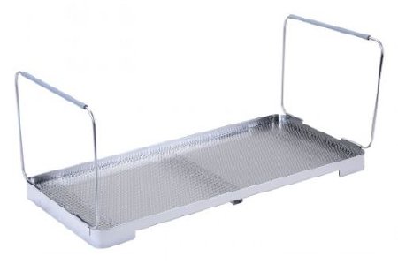 V. Mueller  LP7-1 Genesis Sterilizer Lifting Platform 3/4 X 10-2/5 X 20-1/3 Inch Inside Dimensions, 1-1/3 X 10-3/5 X 20-1/2 Inch Outside Dimensions, Solid Sides, Perforated Bottom