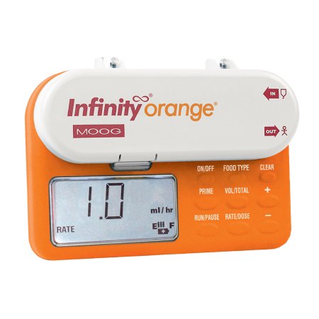 Zevex INFORNG Enteral Feeding Pump Infinity Orange 0.1 - 300 mL/hr