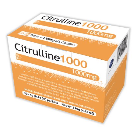 Vitaflo USA LLC 55095 Oral Supplement Citrulline1000 Unflavored Powder 4 Gram Individual Packet