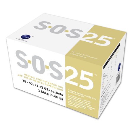 Vitaflo USA LLC 52285 Oral Supplement S.O.S. 25 Neutral Flavor Powder 52 Gram Individual Packet