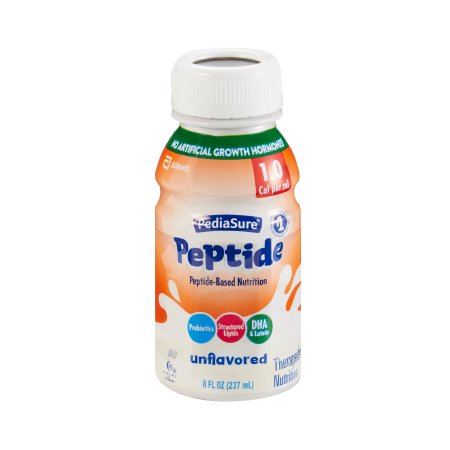 Abbott Nutrition 67413 Pediatric Oral Supplement PediaSure Peptide 1.0 Cal 8 oz. Bottle Liquid Peptide Malabsorption / Maldigestion