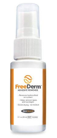 Bioderm  52202 Adhesive Remover FreeDerm Liquid 3 oz.