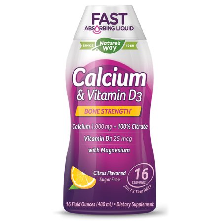 Schawbe North America  37140138816 Joint Health Supplement Calcium / Vitamin D3 1000 IU Strength Liquid 16 oz.