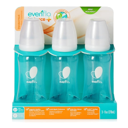 Evenflo 1099311 Baby Bottle Evenflo Feeding Balance + Standard Neck 9 oz. Food Grade Material