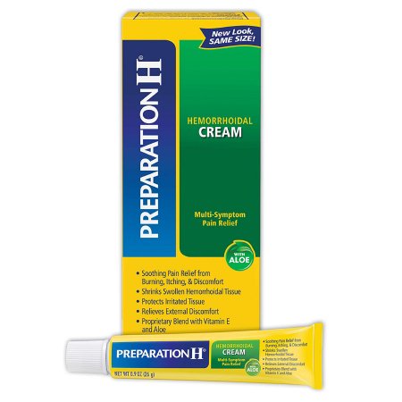 Glaxo Consumer Products  00573286893 Hemorrhoid Relief Preparation H Cream 0.9 oz.