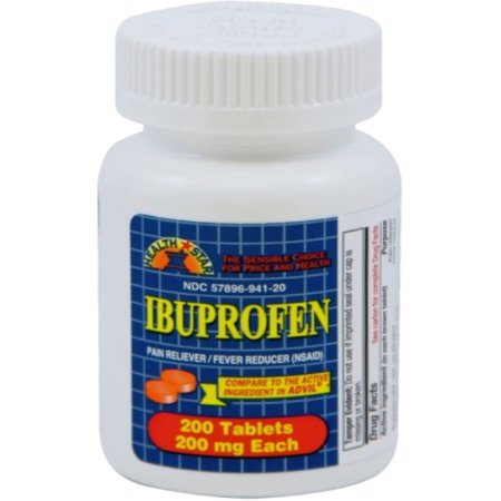 Geri-Care  941-20-HST Pain Relief Health Star 200 mg Strength Ibuprofen Tablet 200 per Bottle