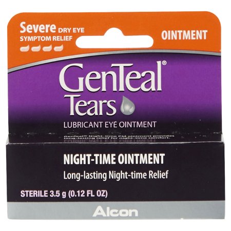 Alcon  30065051801 Eye Lubricant Genteal P.M. 3.5 Gram Eye Ointment